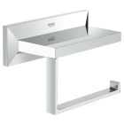 Держатель для туалетной бумаги GROHE Allure Brilliant без крышки, хром (40499000)