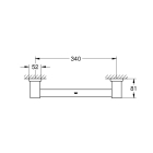 Ручка для ванной, GROHE Essentials Cube, хром, (40514001)