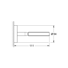 Держатель GROHE BauCosmopolitan, хром (40585001)