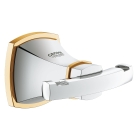 Крючок для халата GROHE Grandera, хром/золото (40631IG0)