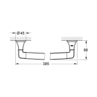 Ручка для ванной GROHE Grandera, хром (40633000)
