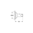 Крючок для банного халата, GROHE Essentials Authentic, хром, (40656001)