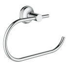 Держатель для туалетной бумаги GROHE Essentials Authentic, без крышки, хром (40657001)