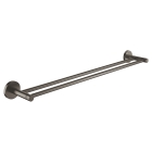 Двойной держатель для полотенца GROHE Essentials, тёмный графит матовый (40802AL1)