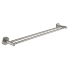 Двойной держатель для полотенца GROHE Essentials, 600 мм, суперсталь (40802DC1)