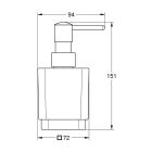 Дозатор жидкого мыла GROHE Selection Cube, хром (40805000)