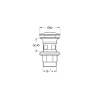 Сливной нажимной гарнитур GROHE (40869000)