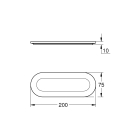 Мыльница GROHE Selection, без держателя, прозрачный белый (41036000)