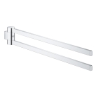 Держатель для полотенца GROHE Selection двойной, поворотный, хром (41063000)