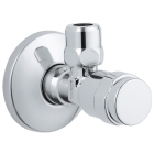 Вентиль угловой GROHE 1/2″-3/8″ для подключения смесителей, хром (41263000)
