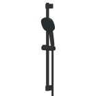 Душевой гарнитур GROHE Tempesta Cube 110, 2 режима струи, душевая штанга 600 мм, 7,4 л/мин, черный (267482433)