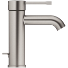 Смеситель для раковины GROHE Essence с донным клапаном, S-size, темный графит матовый (24171AL1)