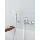 Ручной душ GROHE Tempesta 100, 2 режима, хром/серый (26161001)