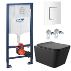 Комплект инсталляции GROHE Rapid SL 38772SH0 с унитазом Aqueduto MACIO MAC0140 и сиденьем с микролифтом (NW0219)