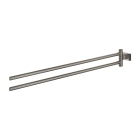 Держатель для полотенца GROHE Essentials Cube двойной, поворотный, темный графит матовый (40624AL1)