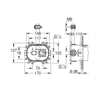 Встраиваемая часть верхнего душа GROHE Rainshower SmartControl (26264001)
