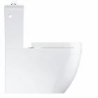 Унитаз напольный с бачком и сиденьем с микролифтом GROHE Euro Ceramic, альпин-белый (3946200H)