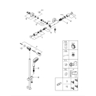 Термостат для душа GROHE Grohtherm 800 Cosmopolitan с душевым гарнитуром, хром (34769000)