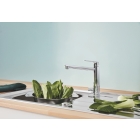 Смеситель для кухни GROHE BauLoop с запорным вентилем, хром (31713000)