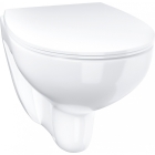 Унитаз подвесной безободковый GROHE Bau Edge, альпин-белый (39809000)
