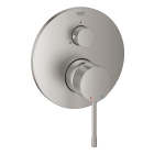 Внешняя часть смесителя для ванны GROHE Essence с переключателем на 3 положения, суперсталь (24092DC1)