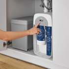 Смеситель для кухни GROHE Blue Home с системой фильтрации, охлаждения и газирования воды, Wi-Fi, суперсталь (31543DC0)