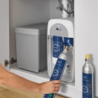 Смеситель для кухни GROHE Blue Home с системой фильтрации, охлаждения и газирования воды, Wi-Fi, суперсталь (31543DC0)