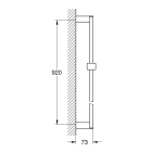 Душевая штанга GROHE Euphoria Cube 900 мм, хром (27841000)