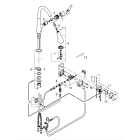 Смеситель для кухни GROHE Zedra Touch сенсорный с вытяжным душем 3jet, суперсталь (30219DC2)