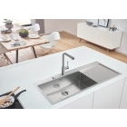 Смеситель для кухни GROHE Essence с вытяжным изливом 2jet, суперсталь (30504DC0)
