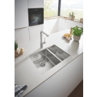 Смеситель для кухни GROHE Essence с вытяжным изливом 2jet, суперсталь (30504DC0)