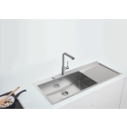 Смеситель для кухни GROHE Essence с вытяжным изливом 2jet, суперсталь (30504DC0)