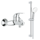 Смеситель для ванны GROHE Tempesta с душевым гарнитуром, хром (NB0060)