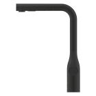 Смеситель для кухни GROHE Essence с вытяжным изливом 2jet, фантомный черный (30504KF0)