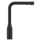 Смеситель для кухни GROHE Essence с вытяжным изливом 2jet, фантомный черный (30504KF0)