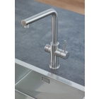 Комплект для кухни GROHE Red Duo с L-образным смесителем, бойлером L-Size и фильтром, суперсталь (30325DC1)