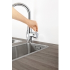 Смеситель для кухни GROHE Parkfield с вытяжным изливом, хром (30215001)