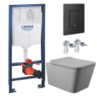 Комплект инсталляции GROHE Solido 38811KF0 с унитазом Aqueduto MACIO MAC0130 и раковиной Aqueduto ESPIRAL D400 ESP0130 (NW0403)
