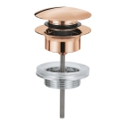 Донный клапан для раковины GROHE, теплый закат глянец 65807DA0