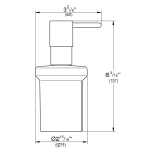 Дозатор жидкого мыла GROHE Essentials, холодный рассвет матовый (40394GN1)