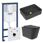 Комплект инсталляции GROHE Rapid SL 38772SH0 с унитазом Aqueduto MACIO Plus MACТ0240 и раковиной Aqueduto ESPIRAL ESP0440 (NW0516)