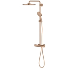 Душевая система GROHE Rainshower SmartActive 310 с термостатом для душа, теплый закат матовый (26836DL0)