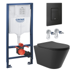 Комплект инсталляции GROHE Solido 38811KF0 с унитазом Aqueduto CONE CON0140 и раковиной Aqueduto ESPIRAL ESP0240 (NW0471)