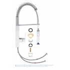 Смеситель для кухни GROHE Eurocube, суперсталь (31395DC0)