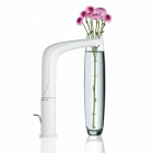 Смеситель для раковины GROHE Eurostyle с донным клапаном, белая луна (23718LS3)