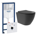 Комплект инсталляции GROHE Rapid SL 38775001 с унитазом Aqueduto OVO Plus OVOT0240 и раковиной Aqueduto ESPIRAL D400 ESP0140 (NW0418)