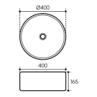 Комплект инсталляции GROHE Rapid SL 38775001 с унитазом Aqueduto CONE CON0130 и раковиной Aqueduto ESPIRAL D400 ESP0130 (NW0406)