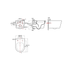Комплект инсталляции GROHE 38811KF0 с унитазом Aquatek ОБЕРОН и сиденьем с микролифтом (NW0524)
