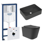 Комплект инсталляции GROHE Rapid SL NW0145/S с унитазом Aqueduto MACIO Plus MACT0240 и раковиной Aqueduto ESPIRAL ESP0440 (NW0517)