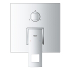 Внешняя часть смесителя для ванны GROHE Eurocube с переключателем на 3 положения, хром (24094000)